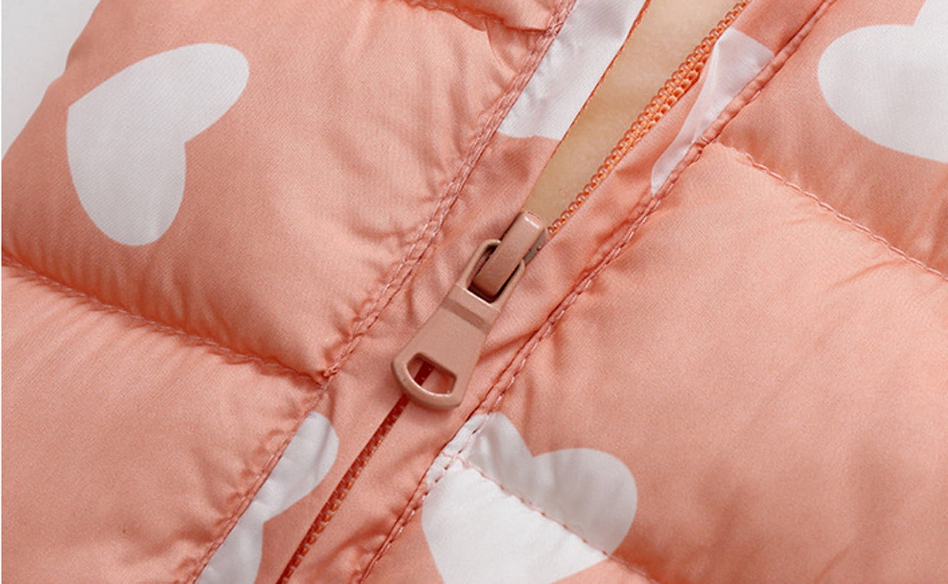 HIPYLO Boys Jacket Size 6 Kids Winter Jacket Boys Toddler Girl Long Sleeve Tops Newborn Baby Clothes for 2 Year Old Girl Girls Clothes 7/8 Size 4t, Pink 12-18 Months