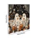 thumbnail image 5 of Cortina Ducha Lindo Dibujos Animados Fantasmas Set Halloween Bañera para Tela Poliéster Baño Espeluznante Con Ganchos Decoraciones, 5 of 9
