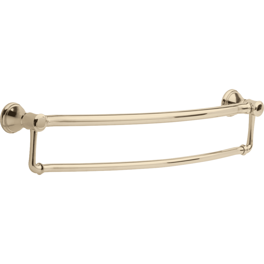 Decor Assist Traditional 24 in. Towel Bar with Assist Bar in Polished