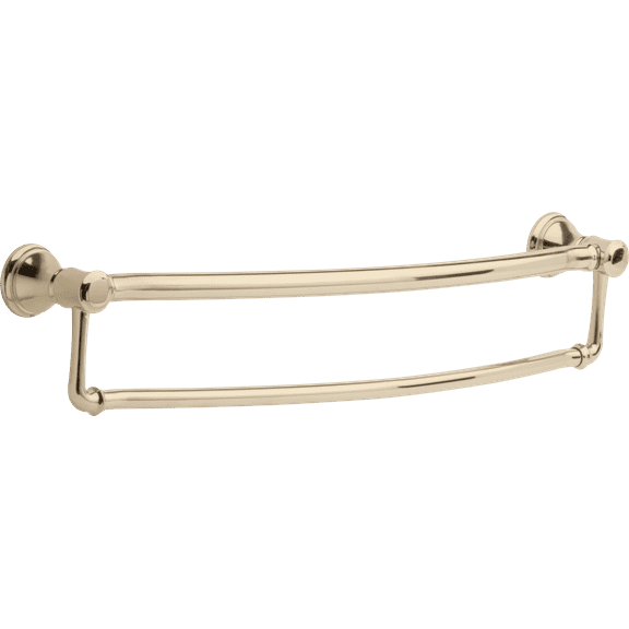 Delta 4.3" Towel Bar With Assist Bar, Polished Nickel