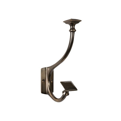 Brass Elegans BE-407AB Rope Design Double Robe or Coat Hook with