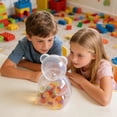 thumbnail image 5 of Clearance! Large Gummy Bear Containers Plastic, Valentine’s Day Clear Gummy Bear Shaped Candy Holder, Reusable Gift Box for Candy, Party Favors Storage, Big Plastic Bear Container, 5 of 8