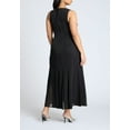 thumbnail image 2 of ELOQUII Women's Plus Size Chiffon Godet Maxi Dress, 2 of 2