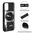 thumbnail image 2 of WIRESTER Shockproof Soft Rubber Cover Case for Samsung Galaxy S20+ Plus 6.7" 2020, Retro Vintage Camera Zoom, 2 of 5