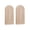 Beige, variant on Wooden Wall Planter Vase Set of 2, Boho Hanging Planter for Indoor Plants & Flowers, Natural Wood Wall-Mounted Planters for Art Home Decor - Living Room, Bedroom, Bathroom, Patio