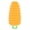 Orange, variant on NFTIGB Carrot Shape Vegetable Brush Potato Scrubbing Fruit Cleaner Kitchen Scrubber, Orange (5.5 in / 14 cm)