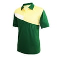 thumbnail image 1 of Monterey Club Men's Vapor Flash Colorblock Golf Polo Shirt #1193, 1 of 2
