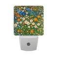 thumbnail image 6 of Yayeee LED Night Light for The Home Plug in With Light Sensors 2 Pack, Orange Floral Garden, 6 of 6