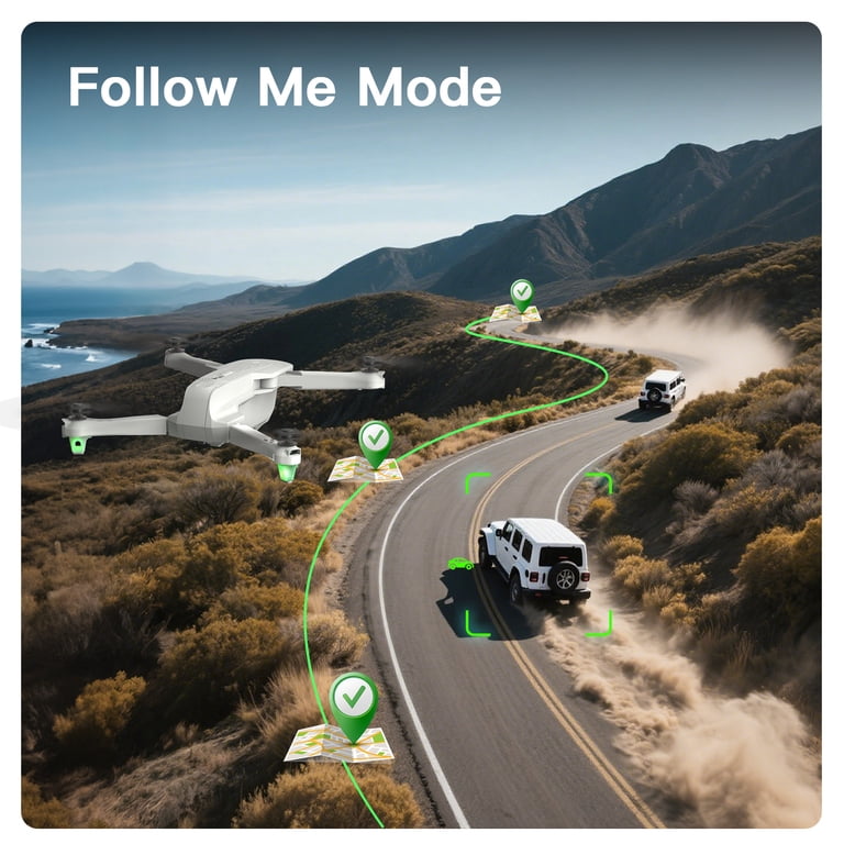 Holy Stone HS175 GPS Drone with Camera for Adults, RC Quadcopter