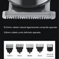 thumbnail image 2 of Set 6-IN-1 Men's Hair Clipper Set Beard Shaver Electric Body Hair Trimmer Nose Trimmer Haircut Kit Fully Washable USB Rechargeable, 2 of 6