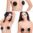 thumbnail image 3 of Raindrops 2 Pairs Round Adhesive Concealer Stickers, Invisible Skin Tone & Black Cover Pads for Women’s Beauty, 3 of 7