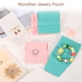 thumbnail image 4 of Uxcell 40 Pcs Bolsa de Joyas de Microfibra 3.1 × 3.1 Pulgadas, 5 Colores, 4 of 5