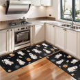 thumbnail image 3 of Kitchen Rugs Sets Of 2,Costumed Ghost Halloween Pattern Anti Fatigue Kitchen Mat Rugs Non Slip Washable,Decorative Kitchen Floor Mats for Kitchen,Sink,Laundry,17"x47"+17"x47", 3 of 5