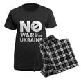 thumbnail image 5 of CafePress - No War In Ukraine Women's Dark Pajamas - Women's Short Sleeve Print T-Shirt and Pants Dark Cotton Pajama Set, 5 of 7