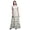 White, variant on Bimba Butterfly Ladies Round Neck Sleeveless Long Tank Casual Maxi Print Dress-Large