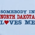 thumbnail image 2 of CafePress - Somebody In North Dakota Loves Me Infant Bodysuit - Baby Light Bodysuit, Size Newborn - 24 Months, 2 of 4