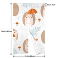 thumbnail image 4 of XMXT Japanese Noren Doorway Room Divider Curtain,Cartoon Hedgehog Illustration Restaurant Closet Door Entrance Kitchen Curtains, 34 x 56 inches, 4 of 9