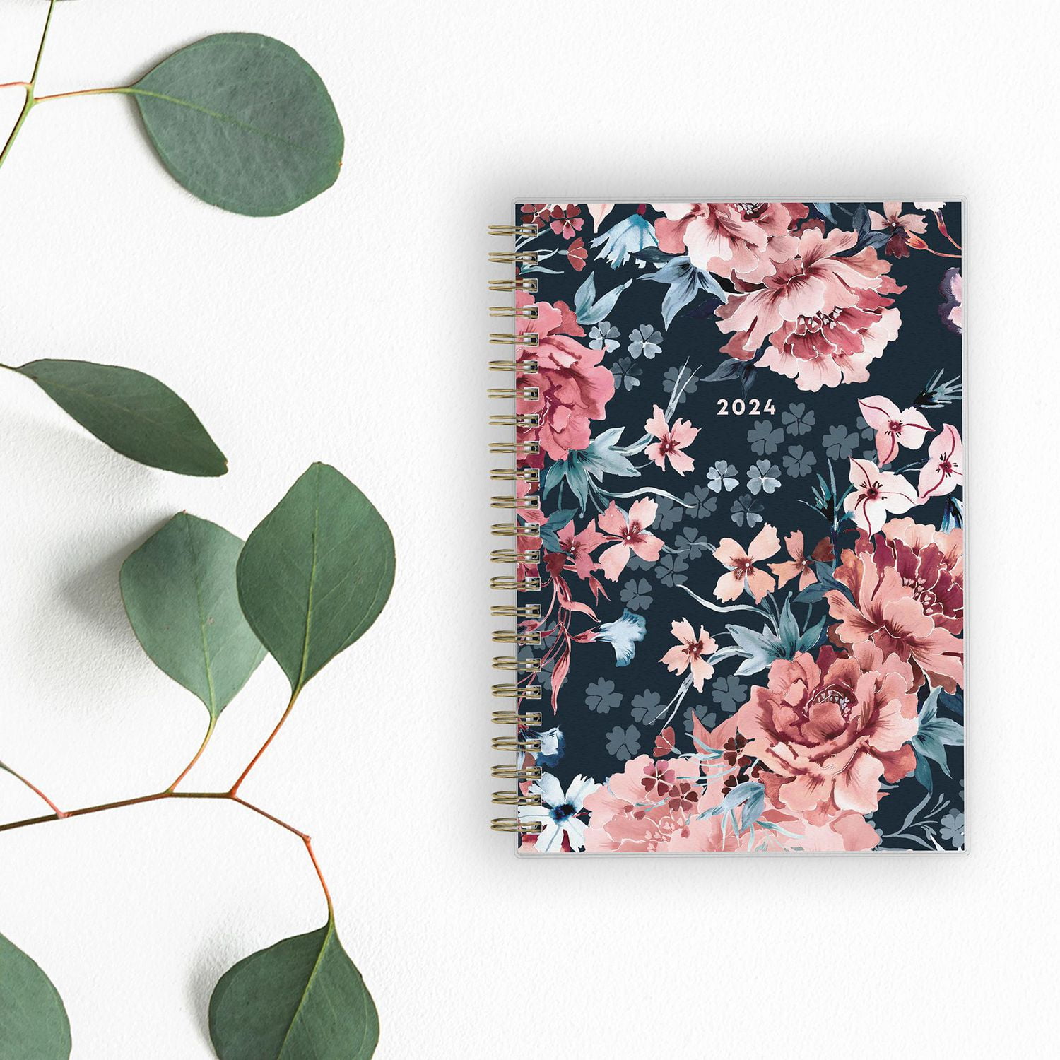 2024 Weekly Monthly Planner, 5x8, Blue Sky, Tiana