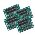 thumbnail image 1 of Lithium Battery Balance Module, Low Standby Current Consumption 4Pcs Protection PCB Cell Board 40A 4S Compact MOS Transistors  for Industrial Use, 1 of 7