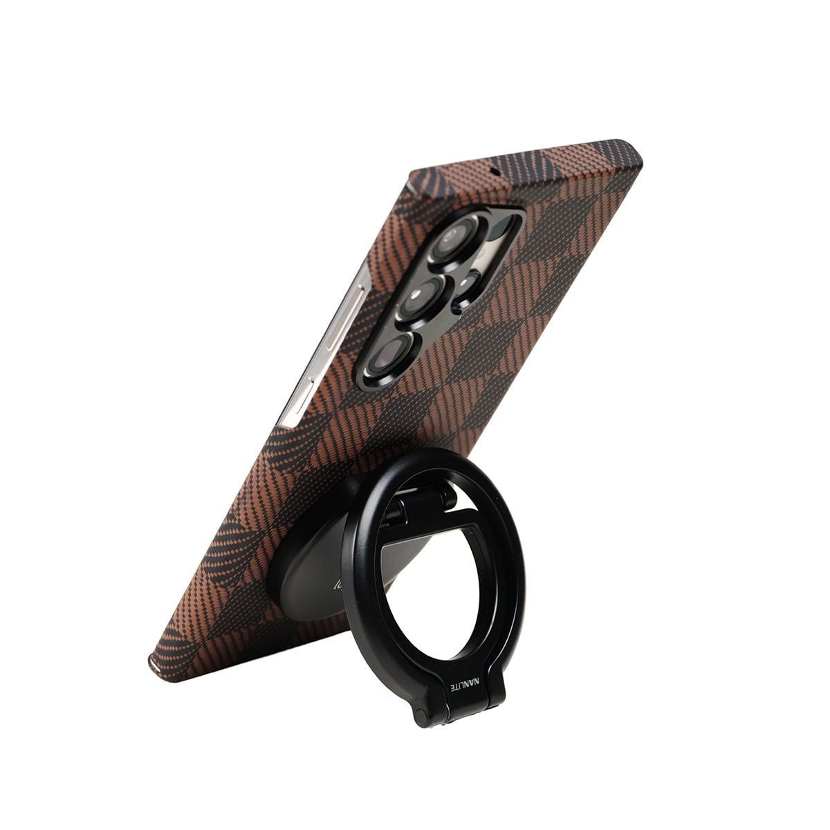 Nanlite Lumo Bi-Color LED Ring Light with Stand for Smartphone, Polar Black
