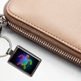 thumbnail image 5 of Neon Turtle Metal Rectangle Keychain, 5 of 7