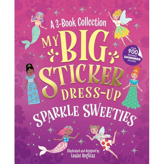 My Big Sticker Dress-Up: Sparkle Sweeties (Paperback)