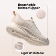 thumbnail image 3 of Women's Slip on Walking Shoes Tennis Lightweight Gym Sneakers ActiveFlow Workout Breathable Hands-Free Cross Trainer Comfortable Fashion Sneakers, 3 of 4