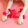 Packed Party Valentine's Day Flamingo Dog Toy, Plush, 12", Squeaker