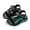Green, variant on Krdevn Boys' Athletic Sandals, Adjustable Strap Open-Toe Shoes, Lightweight Breathable Casual Outdoor Sandals for Kids,3-3.5 Years