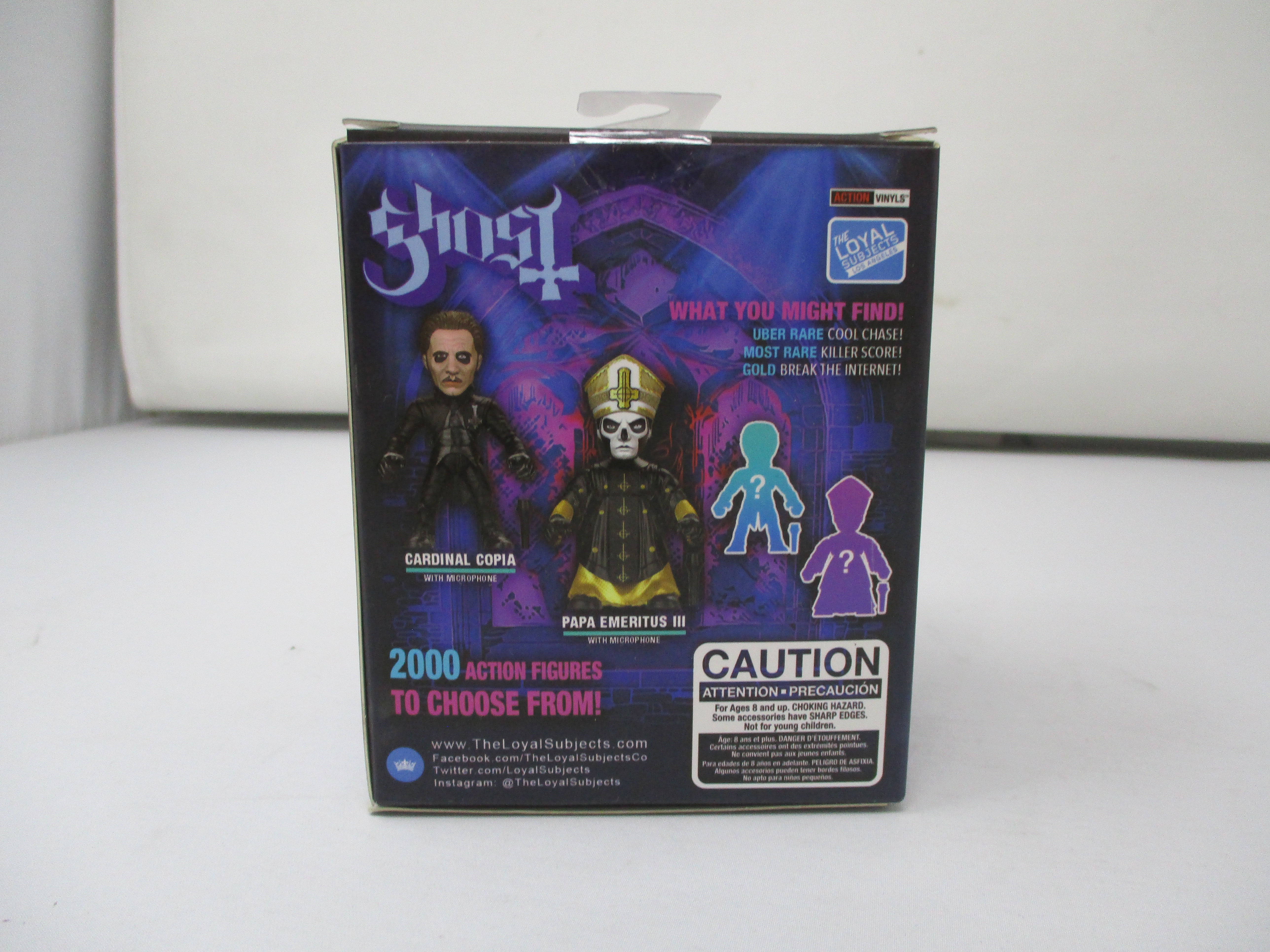 The Loyal Subjects Ghost Papa Emeritus III 3.25 inch Figure