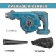 thumbnail image 4 of Cordless Leaf Blower Compatible With Makita 18v Battery, 2-in-1 Lightweight Electric Garden Leaf Blo, 4 of 5