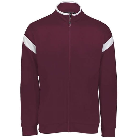Holloway Youth Limitless Jacket 229679 Maroon/White Xl