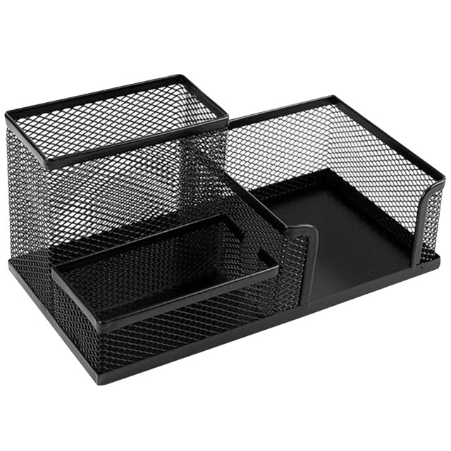 Office Desktop Organizer Large - Mesh Desk Organizer Stationery Storage Basket