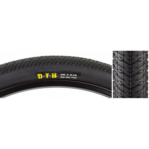 Maxxis DTH Tire 26x2.15" Black SC Folding Bead BMX Mountain Dirt Pump Track 26"