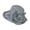 Grey, variant on Womens Organzas Fascinator Hat Bowknot Pearls Dressy Caps Short Brim Summer Vacation Wedding Party Hat for Ladies Gift Gold