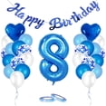 thumbnail image 4 of Ensemble de Décorations de Ballons d'Anniversaire Anniversaire Structure Simple Décorations de Fête pour Accessoire de Séance Photo d'Anniversaire et Fête d'Anniversaire 1, 4 of 9