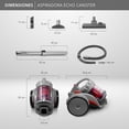thumbnail image 2 of Aspiradora Canister ECHO RC-A2 Color rojo, 2 of 10