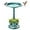 Green, variant on Bird Bath for Outside with Removable Flower Planters Polyresin Lightweight Vintage Birdbath for Outdoors Stake Standing Bowl and Water Feeder Yard Garden Decor