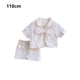 thumbnail image 4 of Jumpingount Conjunto de y camiseta de manga corta con cuello vuelto para niñas, evento de banquete de verano, Kit de camisetas de algodón conjuntos de ropa 110cm, 4 of 6