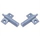 thumbnail image 4 of 30 amortiguadores para puertas de armarios de cocina con cierre suave y silencioso y tornillos en color gris, 4 of 8