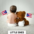 thumbnail image 5 of G128 12 Pack Handheld Puerto Rico Puerto Rican Stick Flags | 4x6 In | Printed 150D Polyester, Country Flag, Solid Plastic Stick, Spear White Tip, 5 of 8