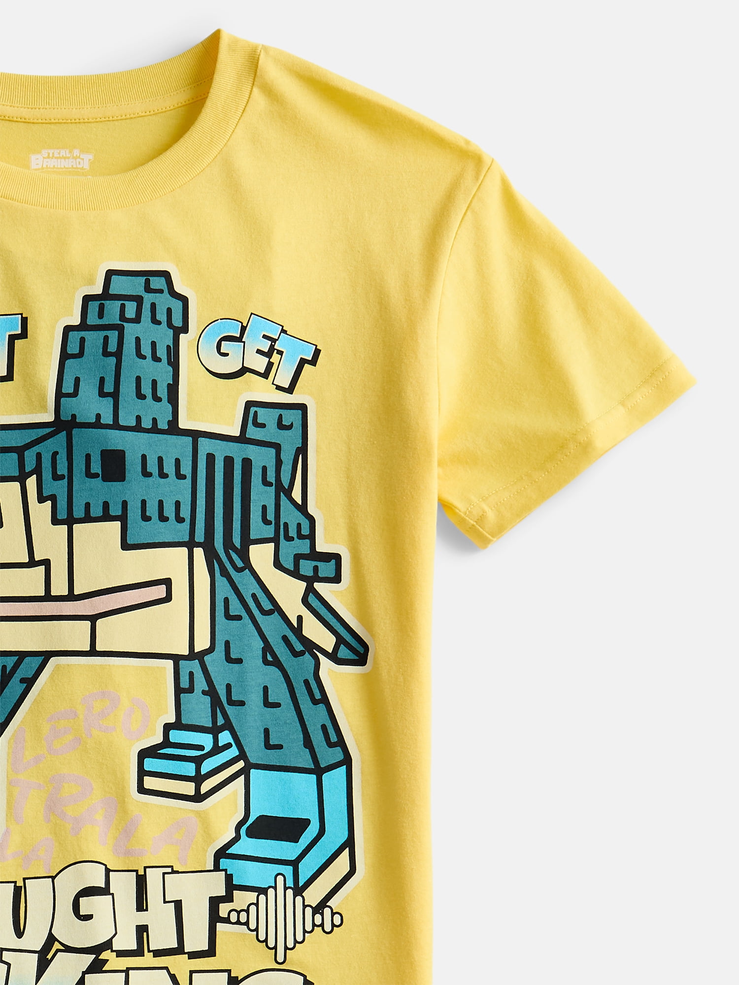 Roblox "Steal a Brainrot" Boys' Short Sleeve Graphic T-Shirt, Sizes 4-18