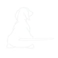 thumbnail image 1 of Funny Moving Tail Dog Car Sticker Window Wiper Decals Y8 Windshield Sticker, 1 of 7