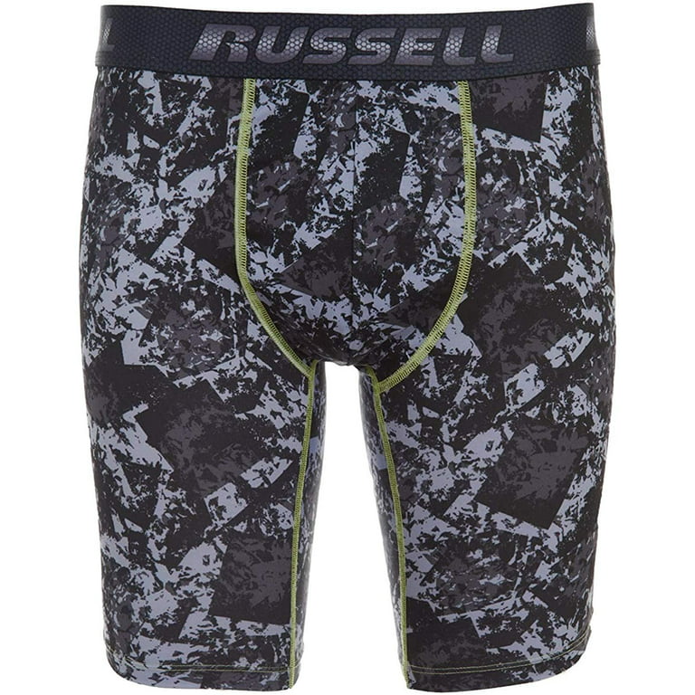 Russell Athletic 6 Pack of Men's Assorted Prints Boxer Briefs, Small 