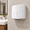White, variant on Black 110V Compact Commercial Bathroom Hand Dryer with 10-15 Second Dry Time