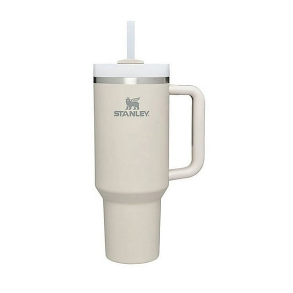 40oz Tumbler with Handle Straw Thermos Bottle Stainless Steel Cup Thermal Mug Keeps Cold and Heat Water Bottle for Stanley Car