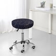 thumbnail image 7 of Daiia Navy Dark Blue Stool Covers Round,Round Bar Stool Covers Waterproof Bar Chair Covers Washable Stool Cushion Slipcover for 12-14 Inch Chair-, 7 of 7