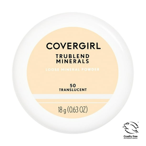 COVERGIRL TruBlend Loose Mineral Powder, 50 Translucent, 0.63 oz