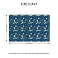 thumbnail image 2 of Rocae Various Lights Printed Heat Resistant Place Mats,Classic Hemstitch Cloth Fabric Placemats Imitation Linen Place Mat Table Mats 18x12 inch, 2 of 5