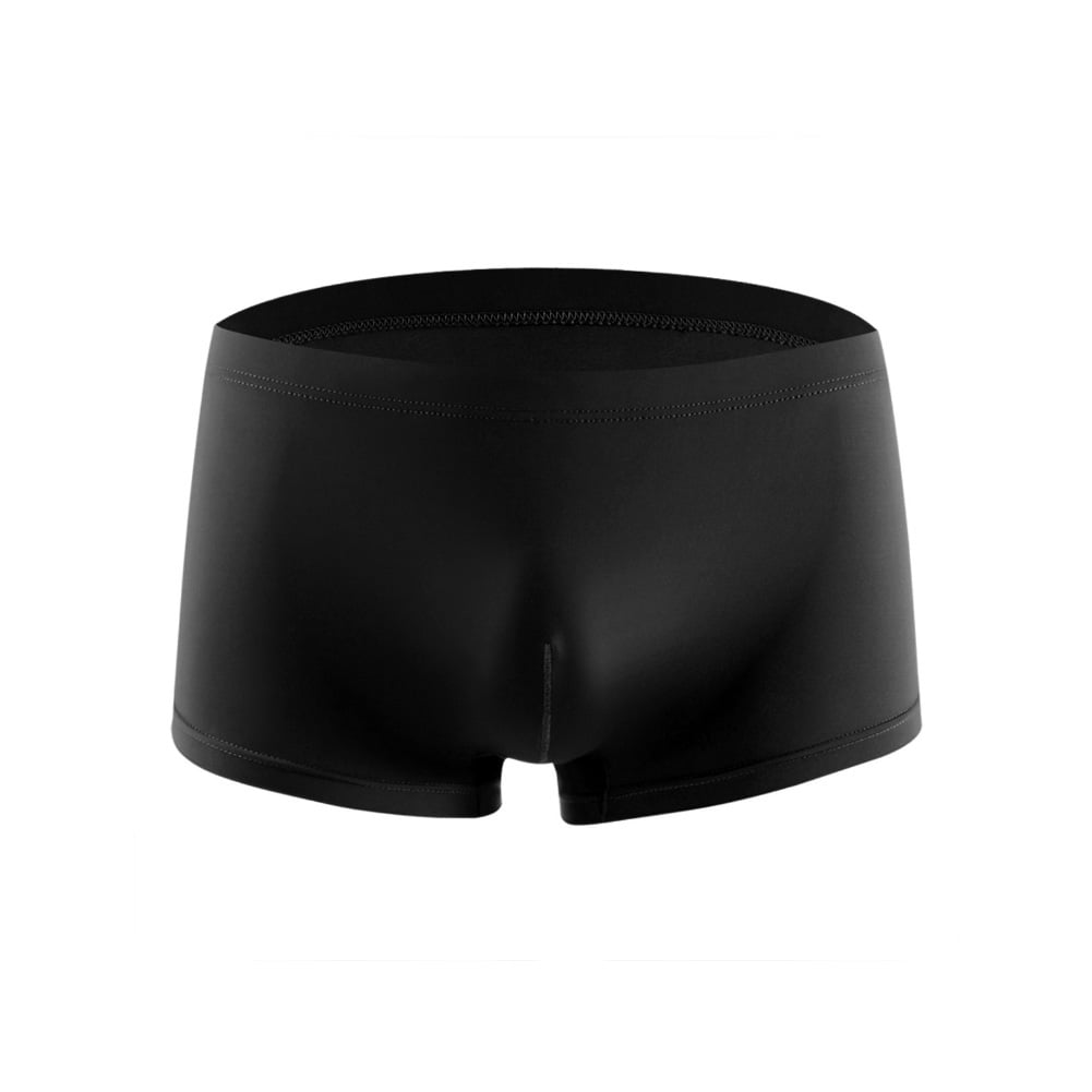 HoWD Men Ice Silk Smooth Breathable Boxers Bulge Pouch Shorts ...